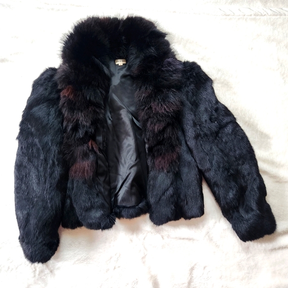 Vintage Rabbit Fur Jacket - Picture 1 of 7